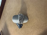 Ring Giacomo Burroni Man in Silver R0098